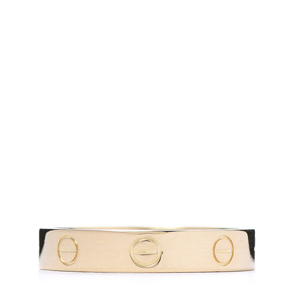 Cartier 18K Yellow Gold 3.5mm LOVE Wedding Band Ring 58 8.25 3 of 4