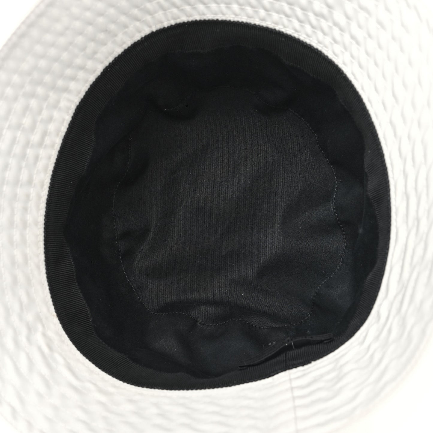 Nylon Bucket Hat M White