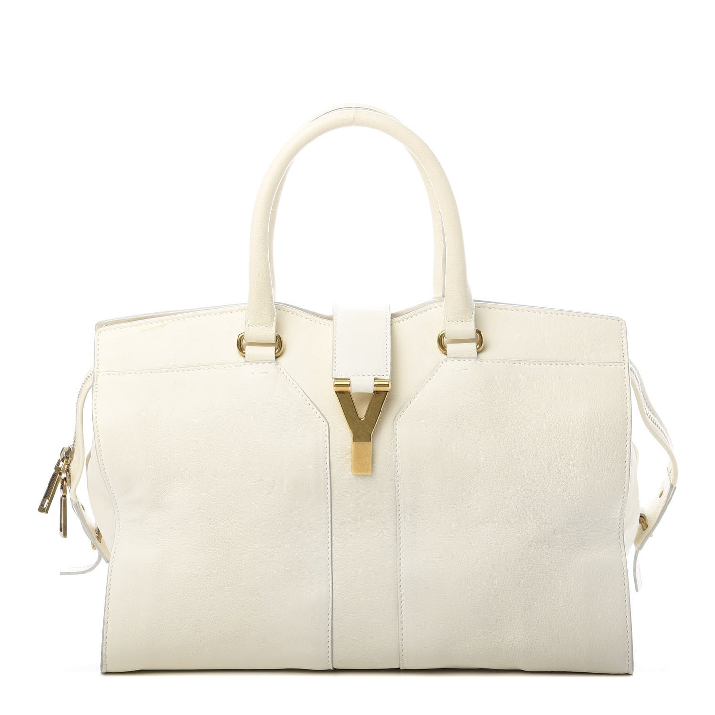 Sheepskin Medium Cabas ChYc Chalk