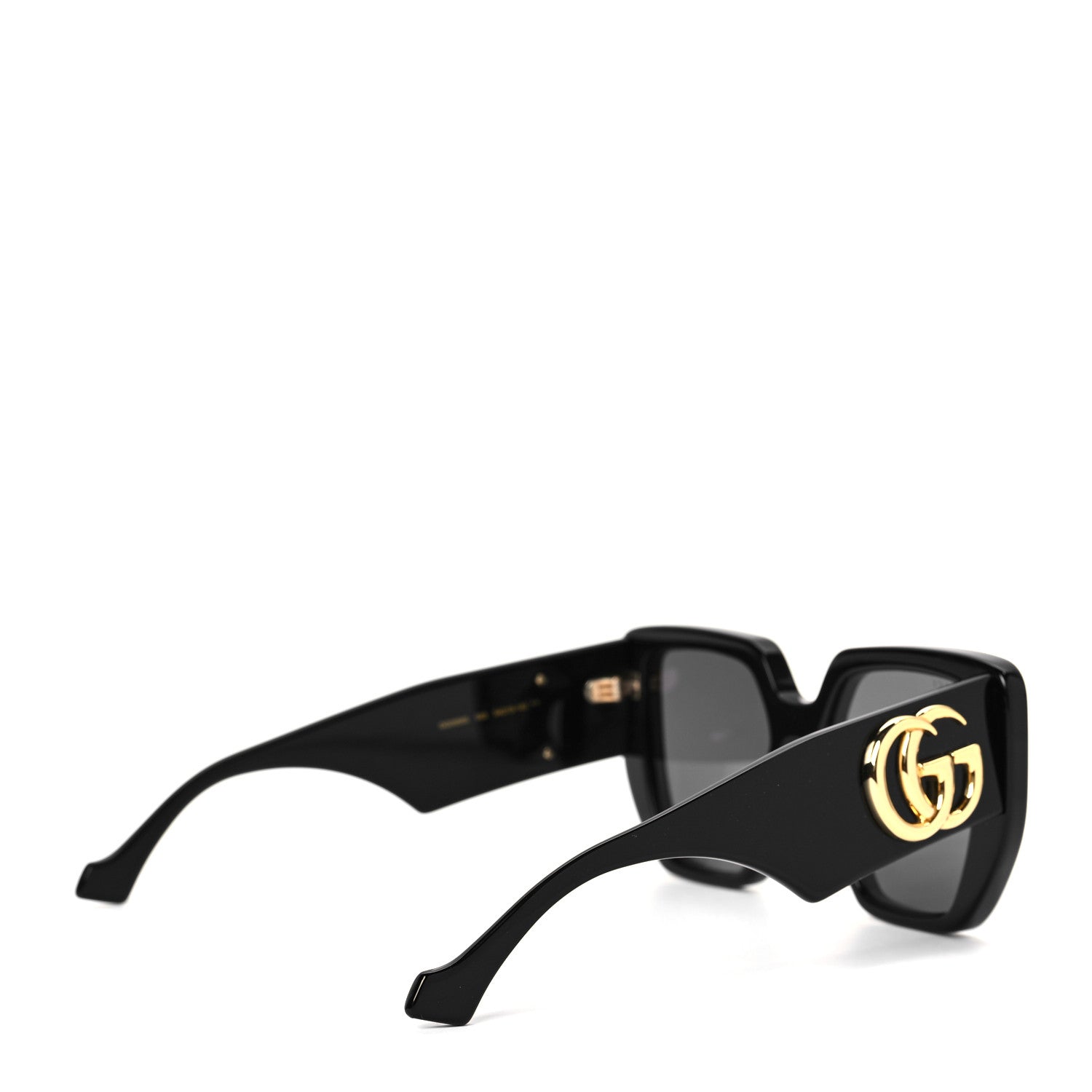 Gucci Acetate Square Frame Sunglasses GG0956S Black 4 of 8