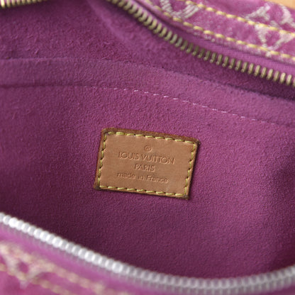 Louis Vuitton Monogram Denim Neo Speedy Fuchsia 9 of 11