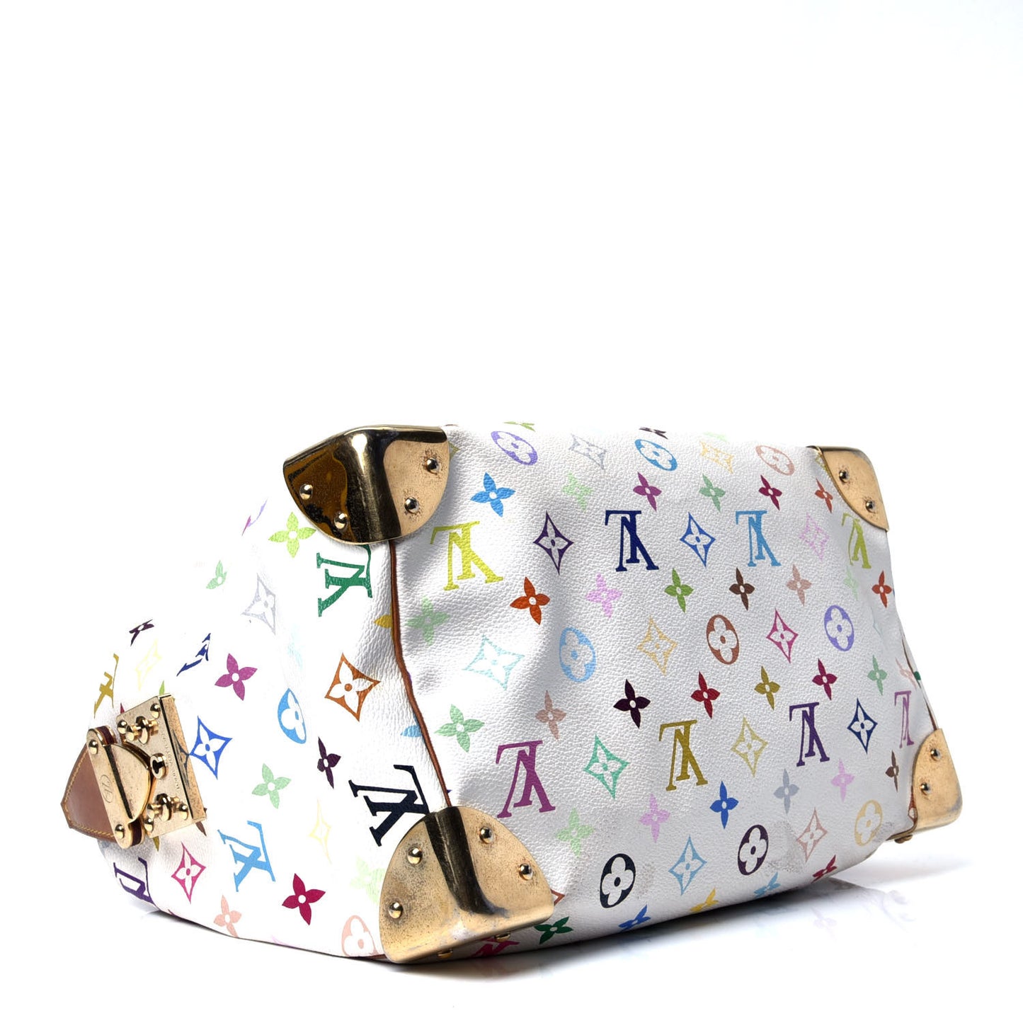 Monogram Multicolor Speedy 30 White