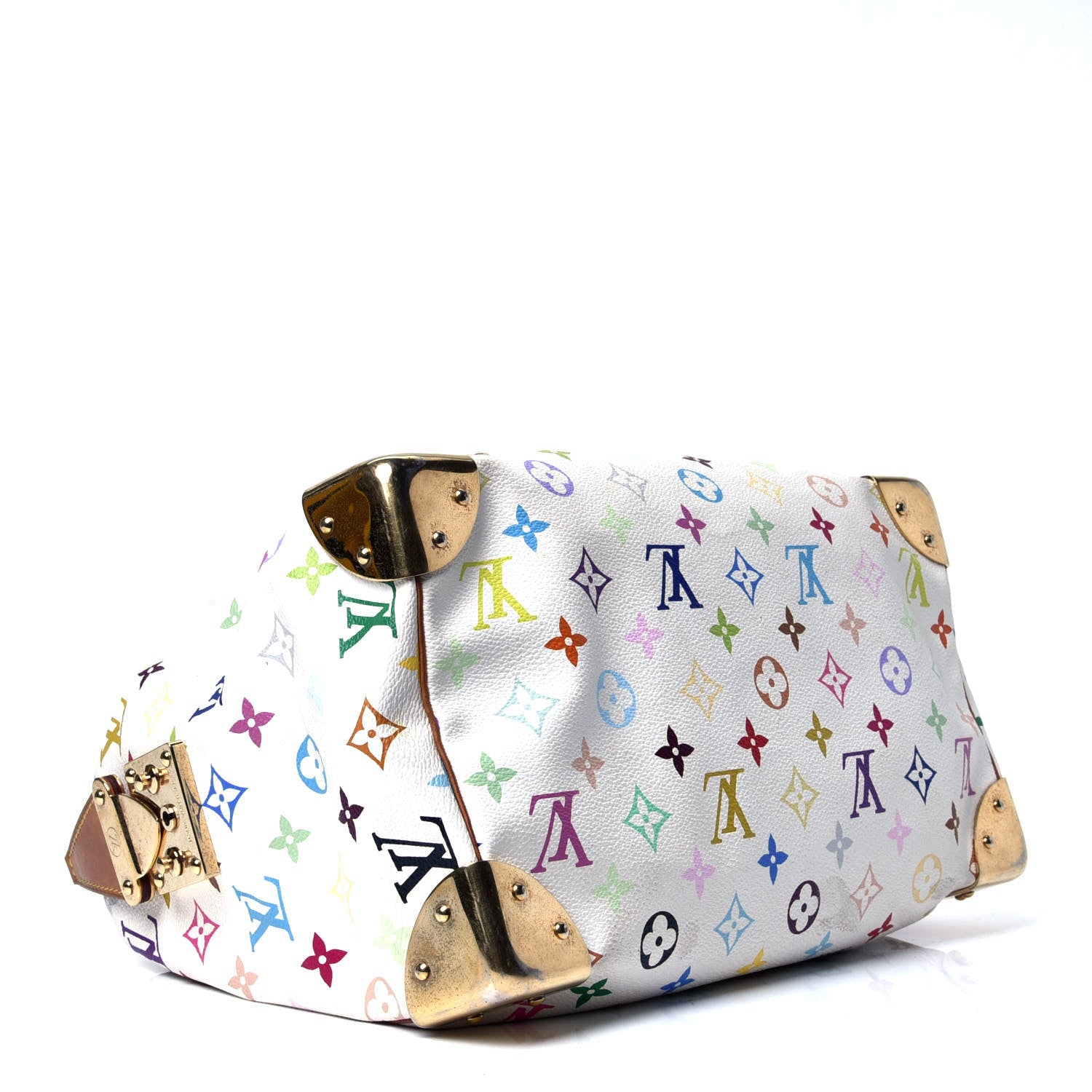 Louis Vuitton Monogram Multicolor Speedy 30 White 6 of 9