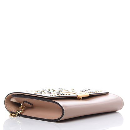 Louis Vuitton Calfskin Studded Louise Chain GM Nude 4 of 11