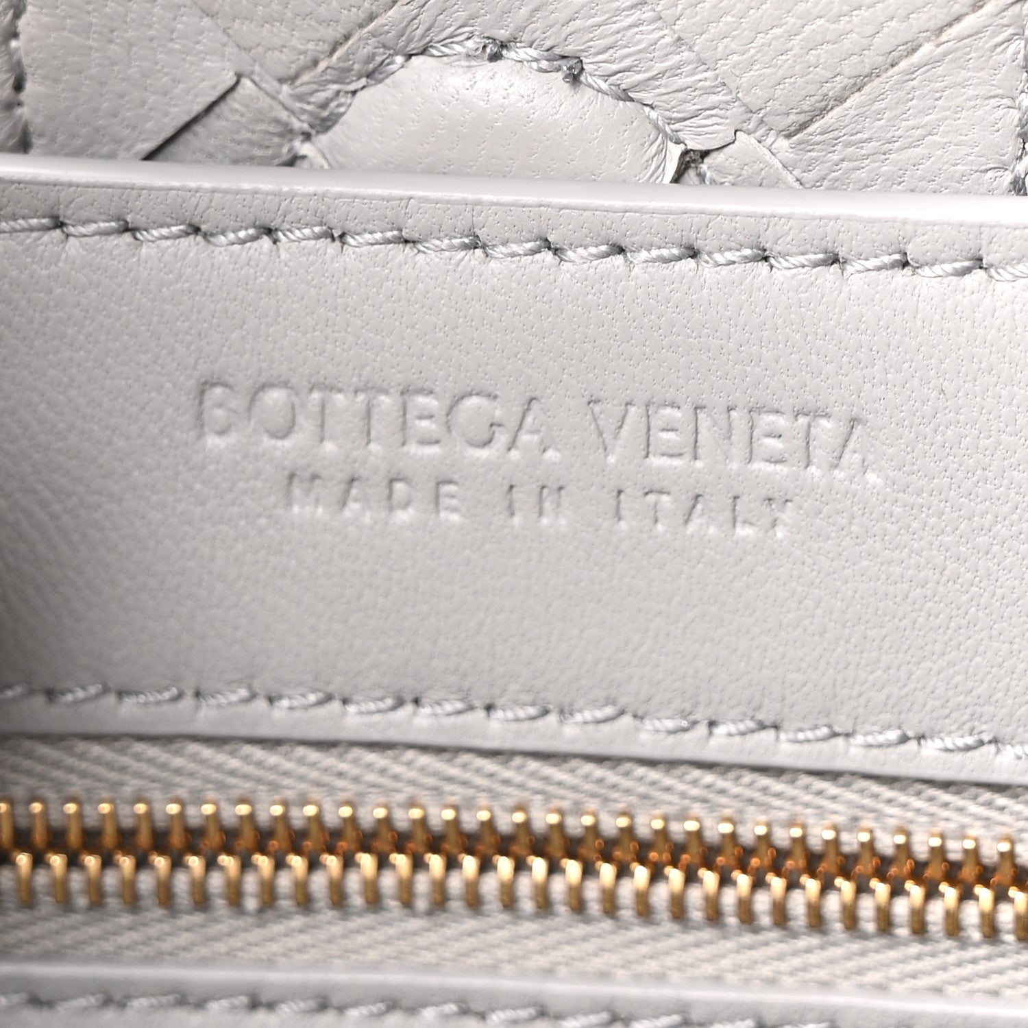 Bottega Veneta Nappa Intrecciato Small Andiamo Shoulder Bag Sterling 6 of 9