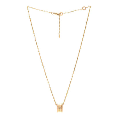 Bulgari 18K Yellow Gold B.Zero1 Pendant Necklace 3 of 8