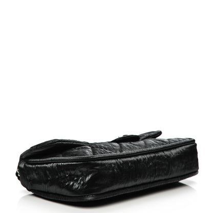 Chanel Coated Canvas Le Marais Flap Black 4 of 7