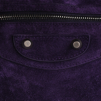 Balenciaga Baby Daim Suede City Purple 13 of 15