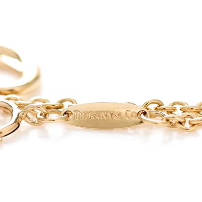 Tiffany 18K Yellow Gold Elsa Peretti Open Heart Bracelet 3 of 7