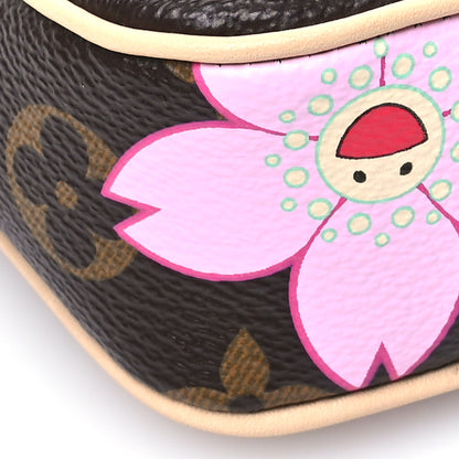 Louis Vuitton LV X TM Monogram Pochette Accessories Sakura Brown 9 of 11