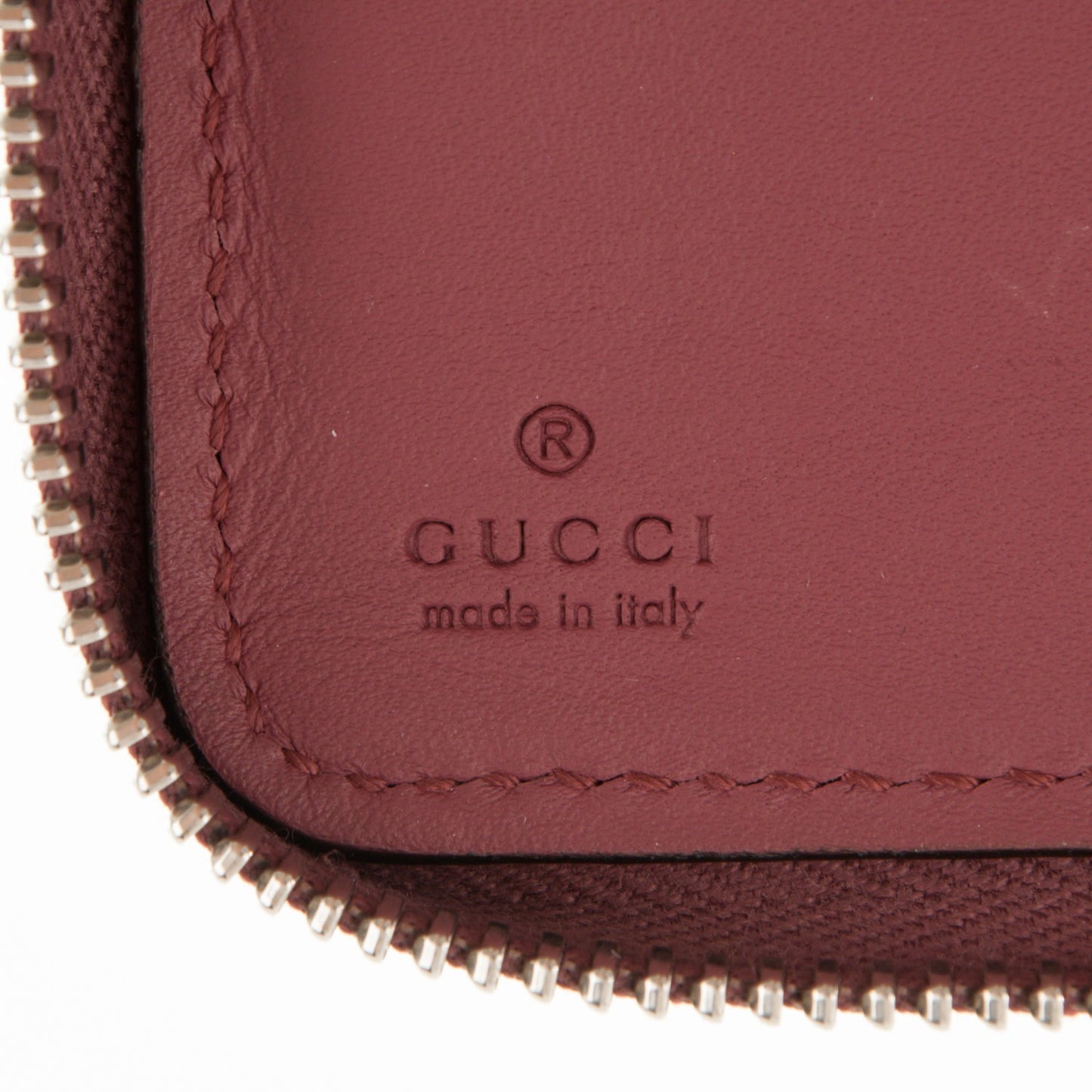 GG Supreme Monogram Blooms Zip Around Wallet Beige Multicolor Dry Rose