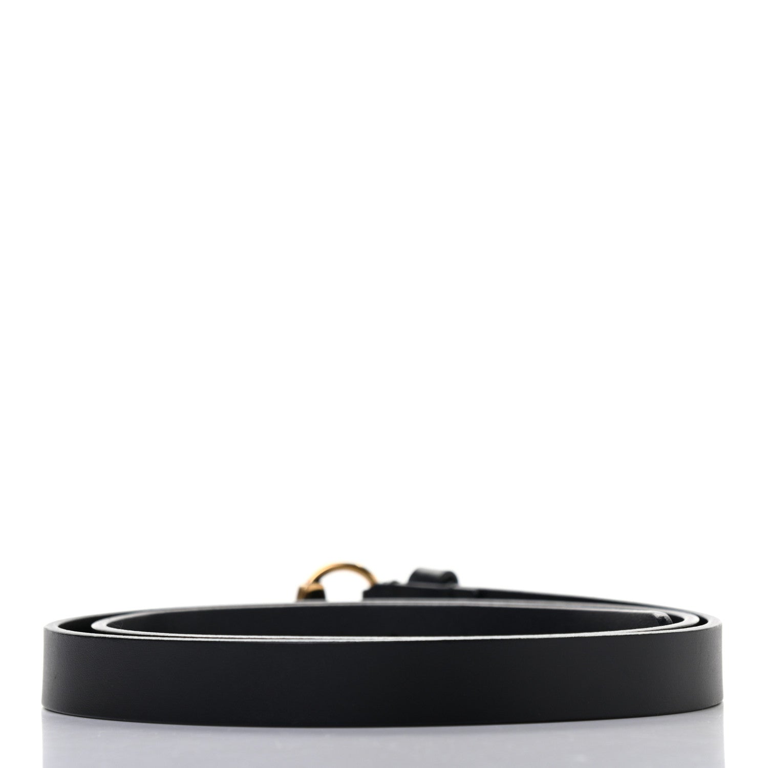 Gucci Calfskin Horsebit Buckle Belt 100 40 Black 2 of 6