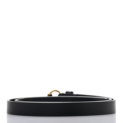 Gucci Calfskin Horsebit Buckle Belt 100 40 Black 2 of 6
