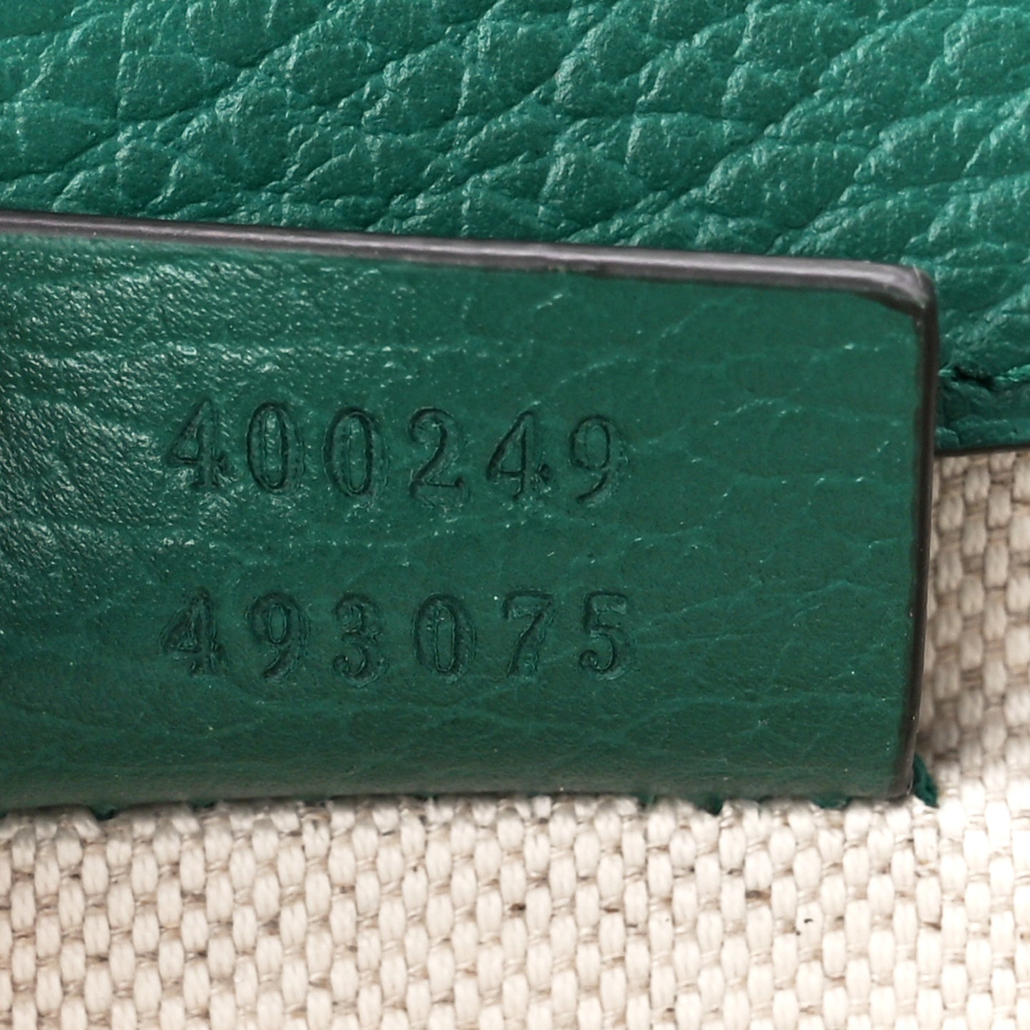 Pebbled Calfskin Small Dionysus Shoulder Bag Emerald