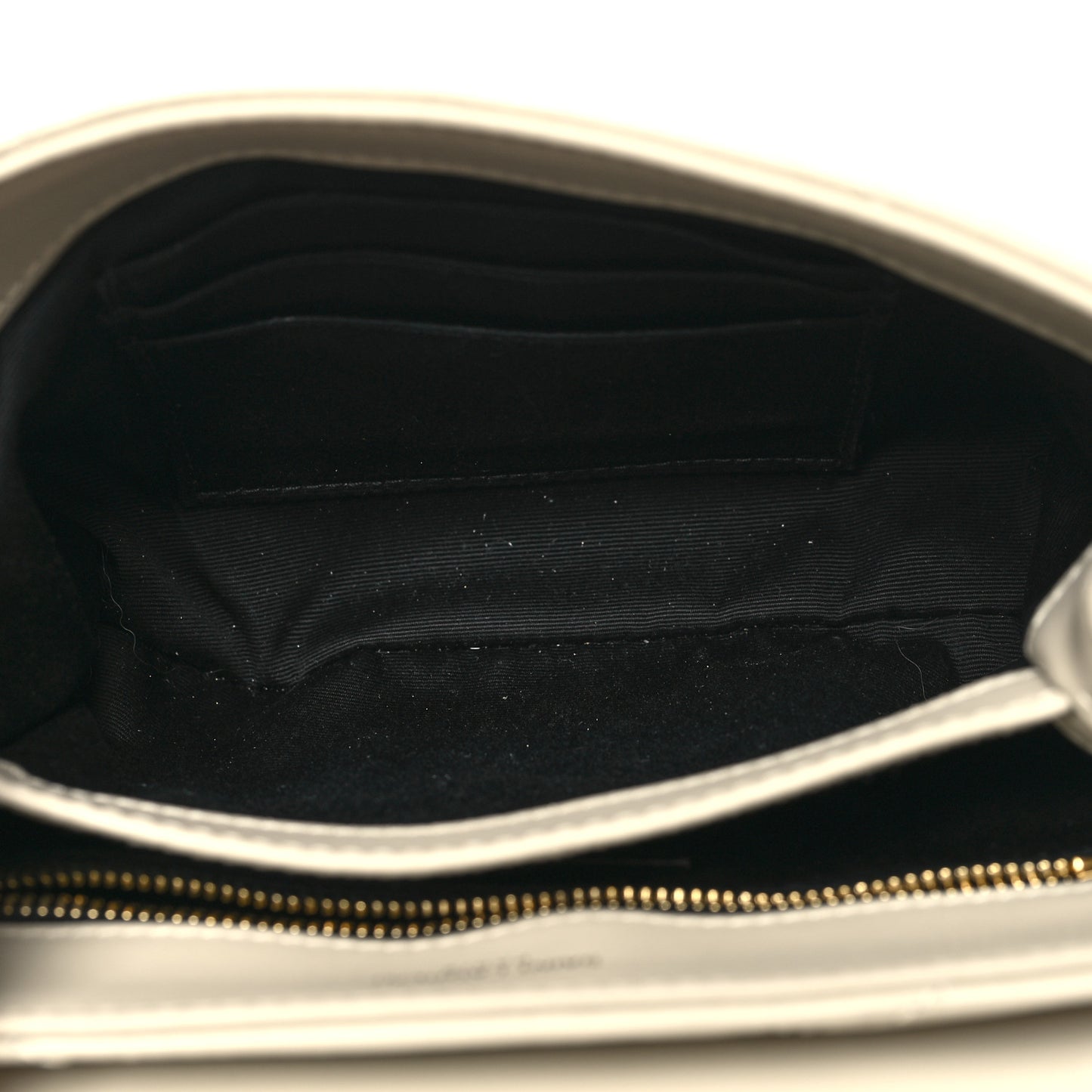 Calfskin Y Quilted Monogram Toy Loulou Crossbody Bag Blanc Vintage