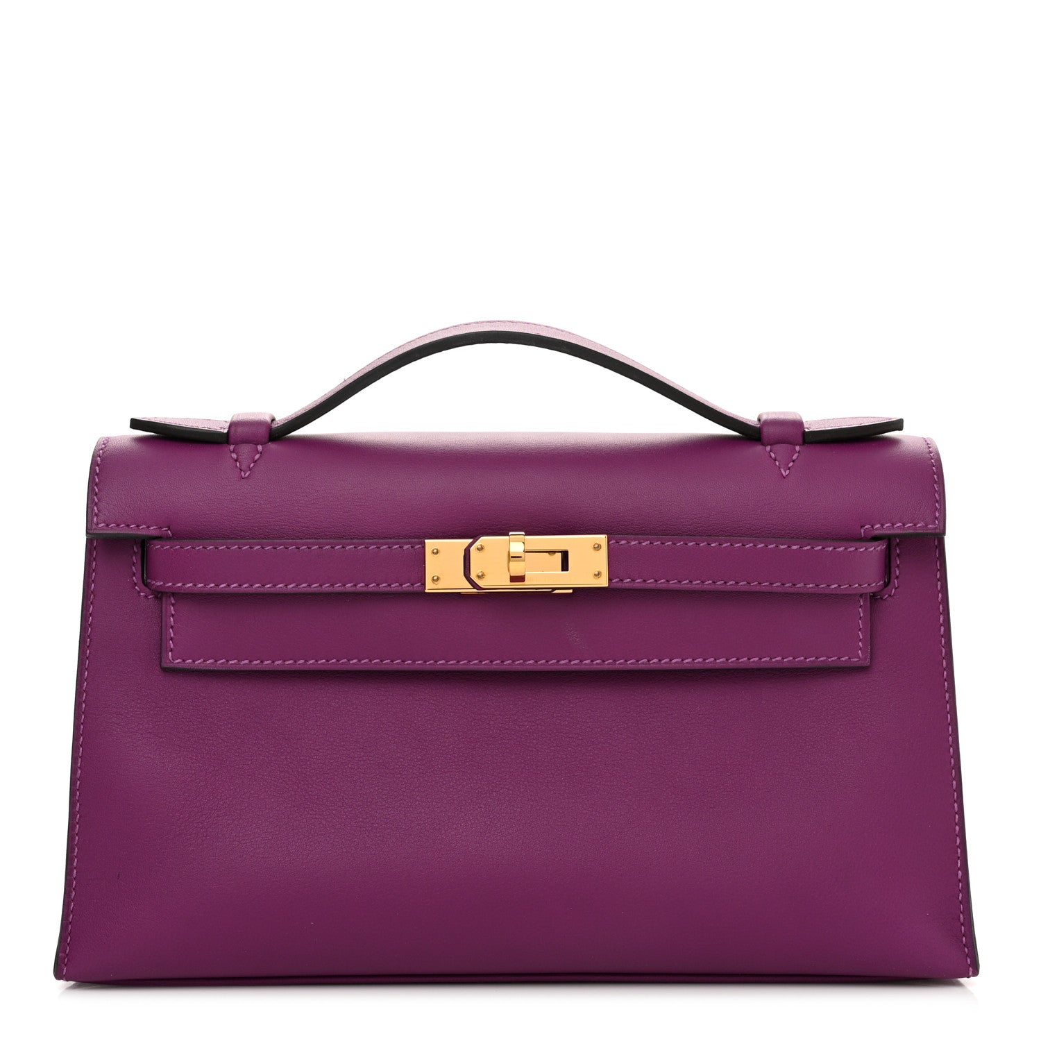Hermes Swift Kelly Pochette Clutch Anemone 1 of 15