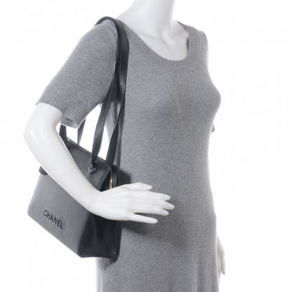 Chanel Caviar Simple Shoulder Bag Black 2 of 7