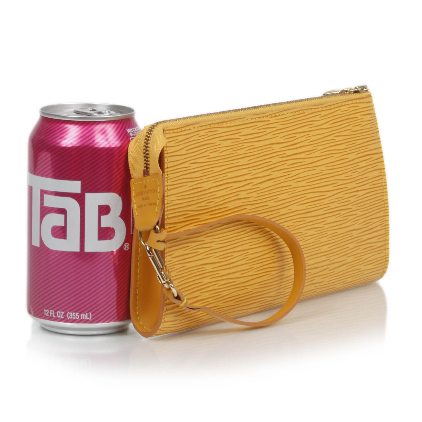 Epi Pochette Accessories 21 Yellow