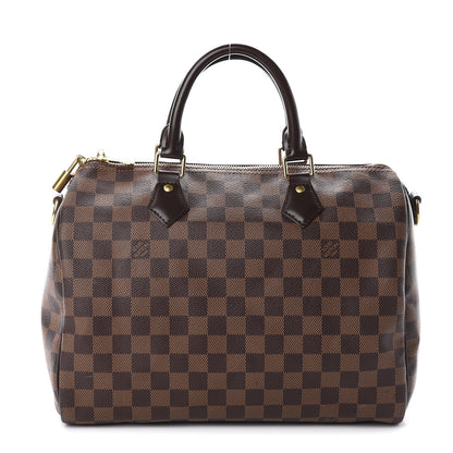 Louis Vuitton Damier Ebene Speedy Bandouliere 30 1 of 9
