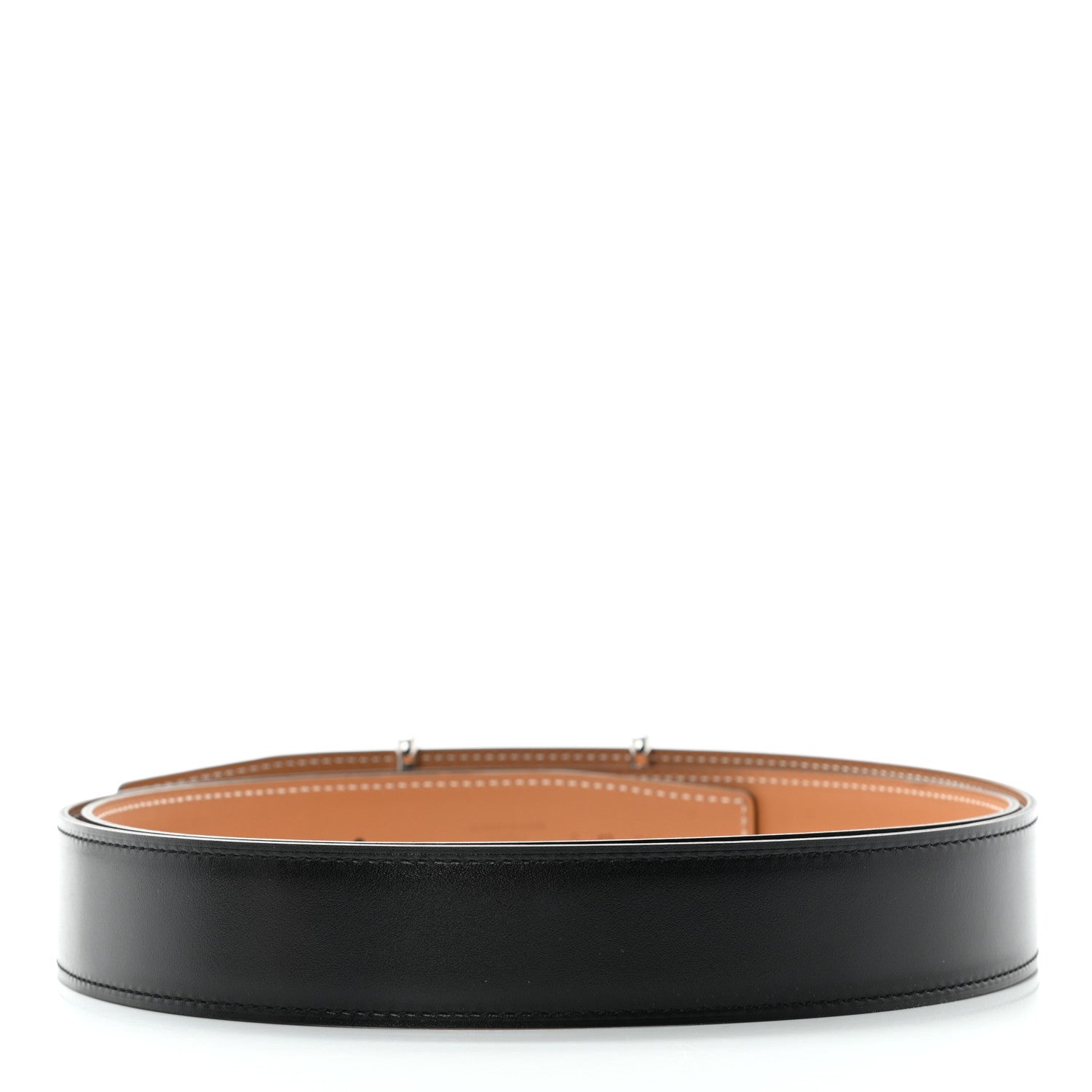 Hermes Box Swift 32mm Idem Belt 115 Black Gold 2 of 5