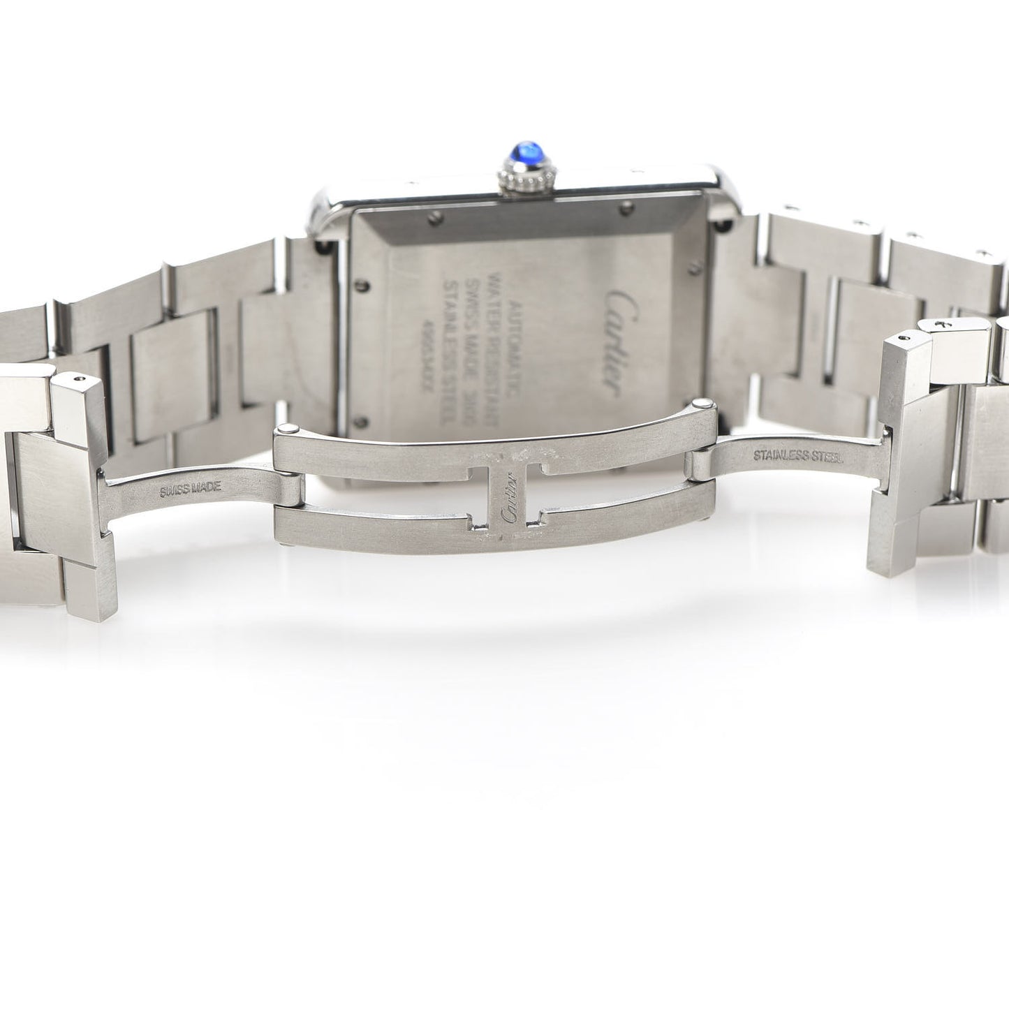 Stainless Steel 31mm Tank Solo Automatic Watch