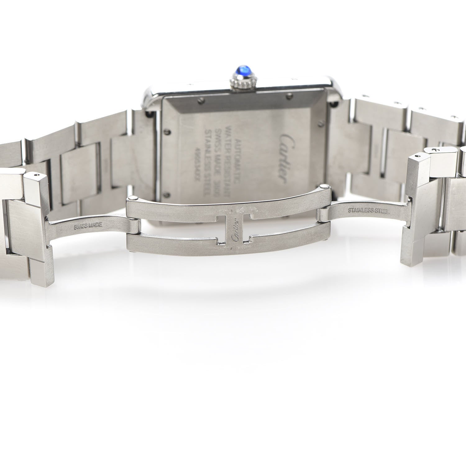 Cartier Stainless Steel 31mm Tank Solo Automatic Watch 6 of 7