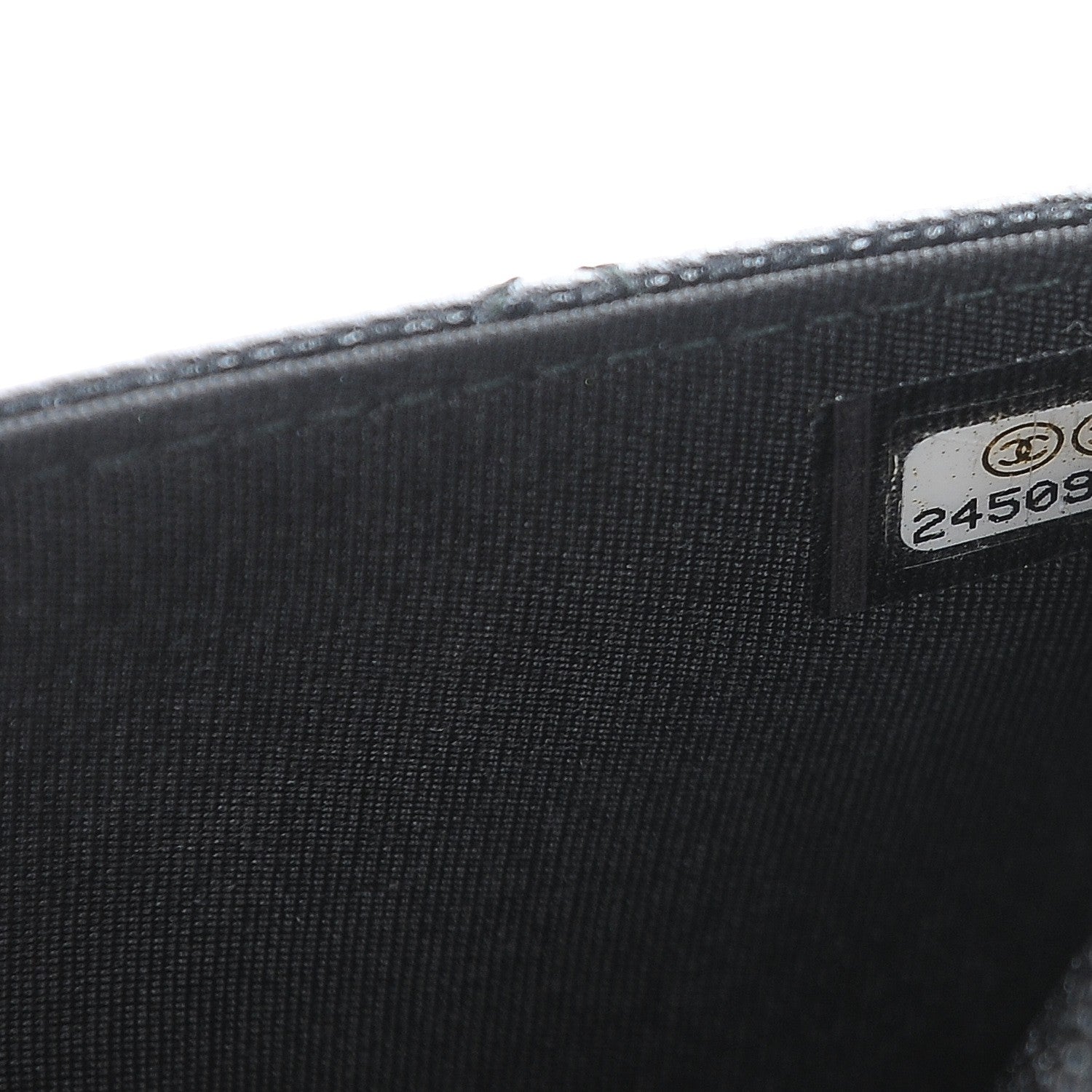Chanel Caviar Quilted Golden Class Wallet On Chain WOC Black 8 of 9