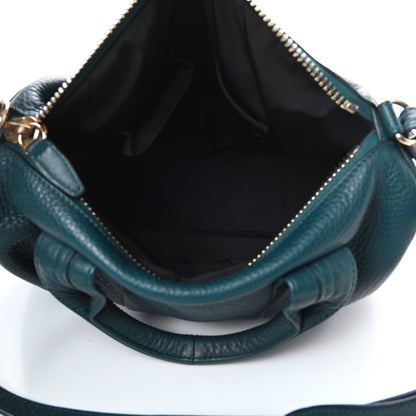 Alexander Wang Pebbled Lambskin Rocco Dark Argon Pale Gold Hardware 4 of 10