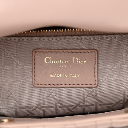 Christian Dior Lambskin Cannage Small Lucky Badges My Lady Dior Taupe 5 of 10