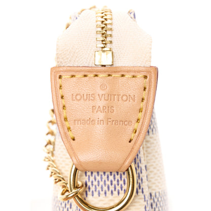 Louis Vuitton Damier Azur Mini Pochette Accessories 7 of 11