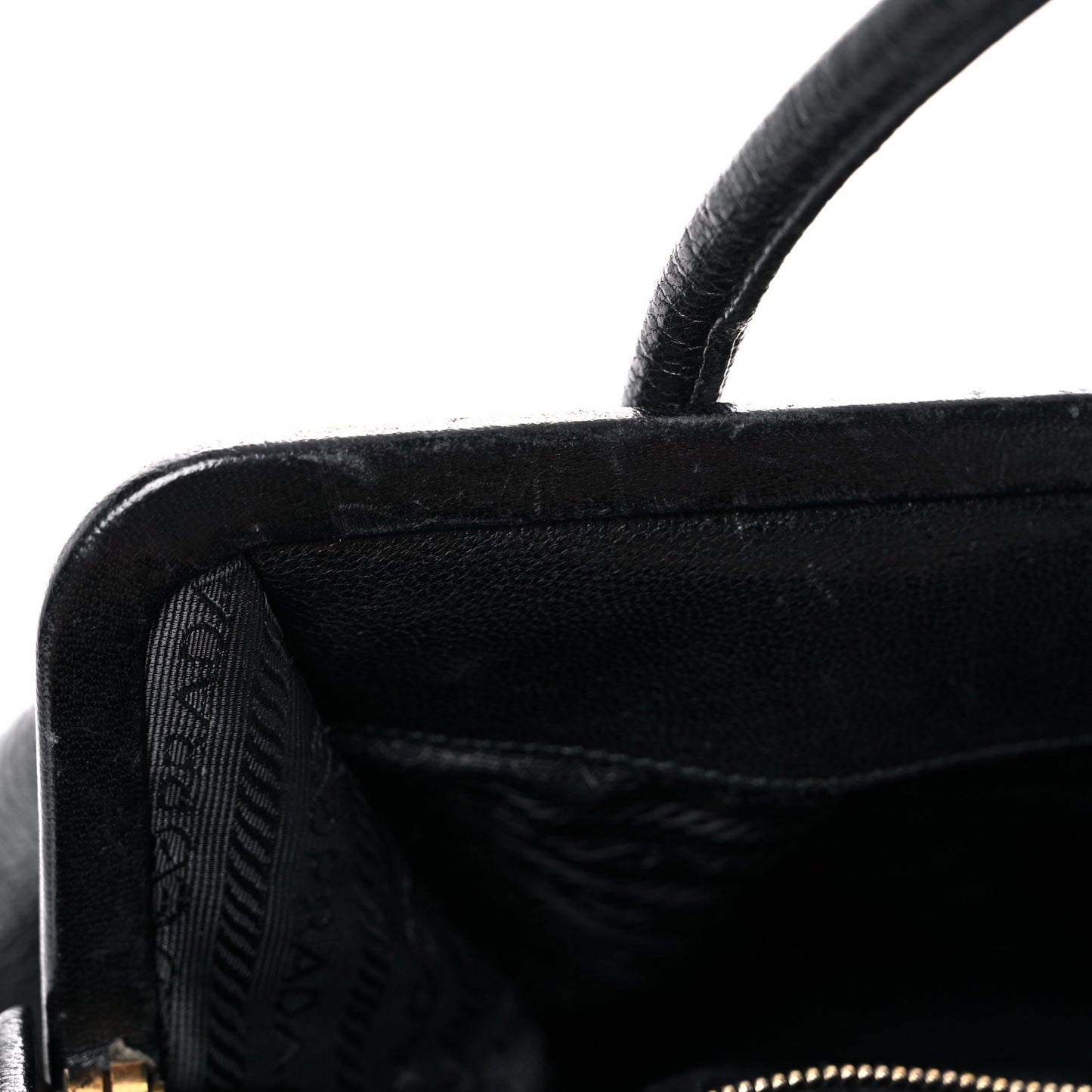 Goatskin Cerniera Doctor Bag Black