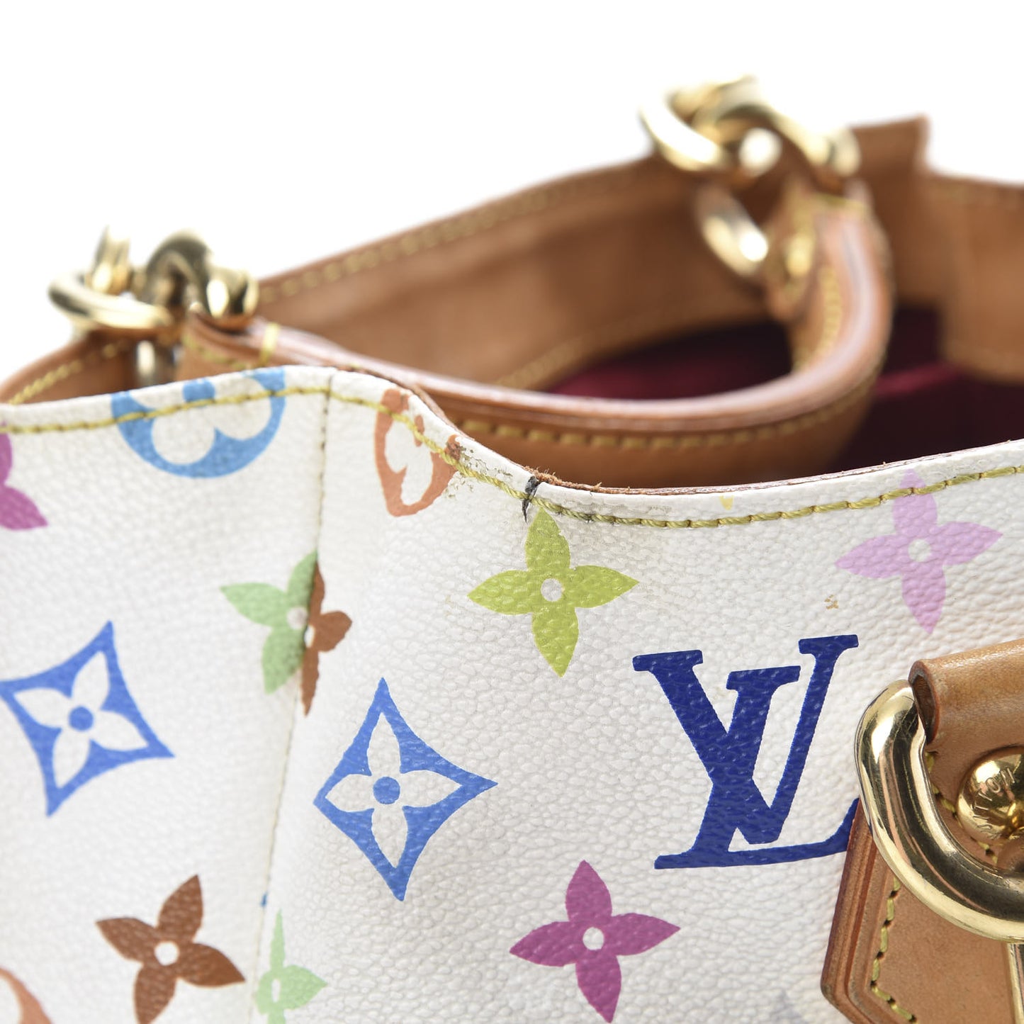 Monogram Multicolor Audra White