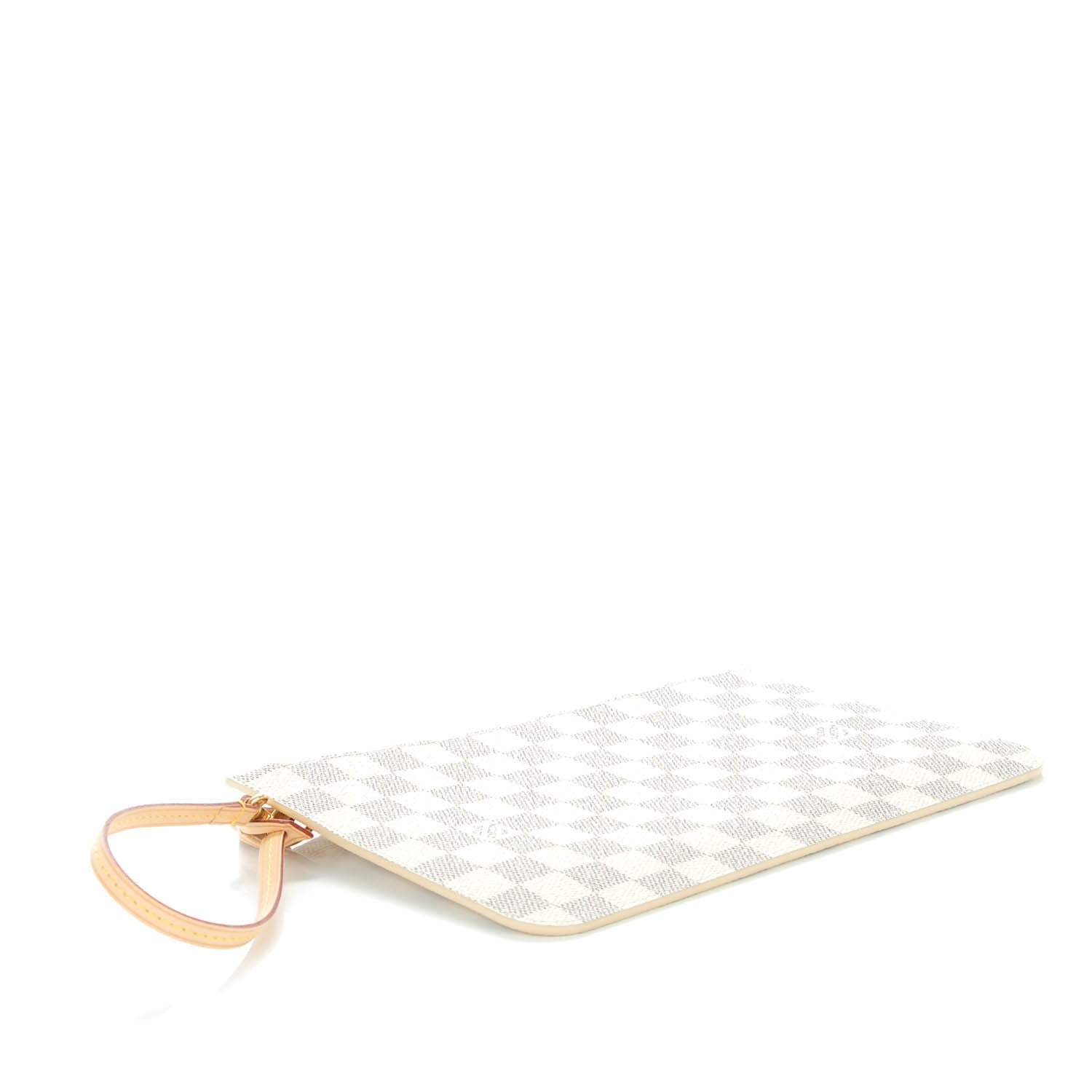 Louis Vuitton Damier Azur Neverfull MM GM Pochette Rose Ballerine 4 of 7
