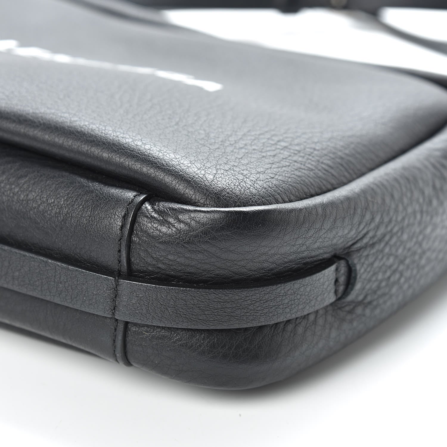 Balenciaga Calfskin Logo S Everyday Camera Bag Black 10 of 10