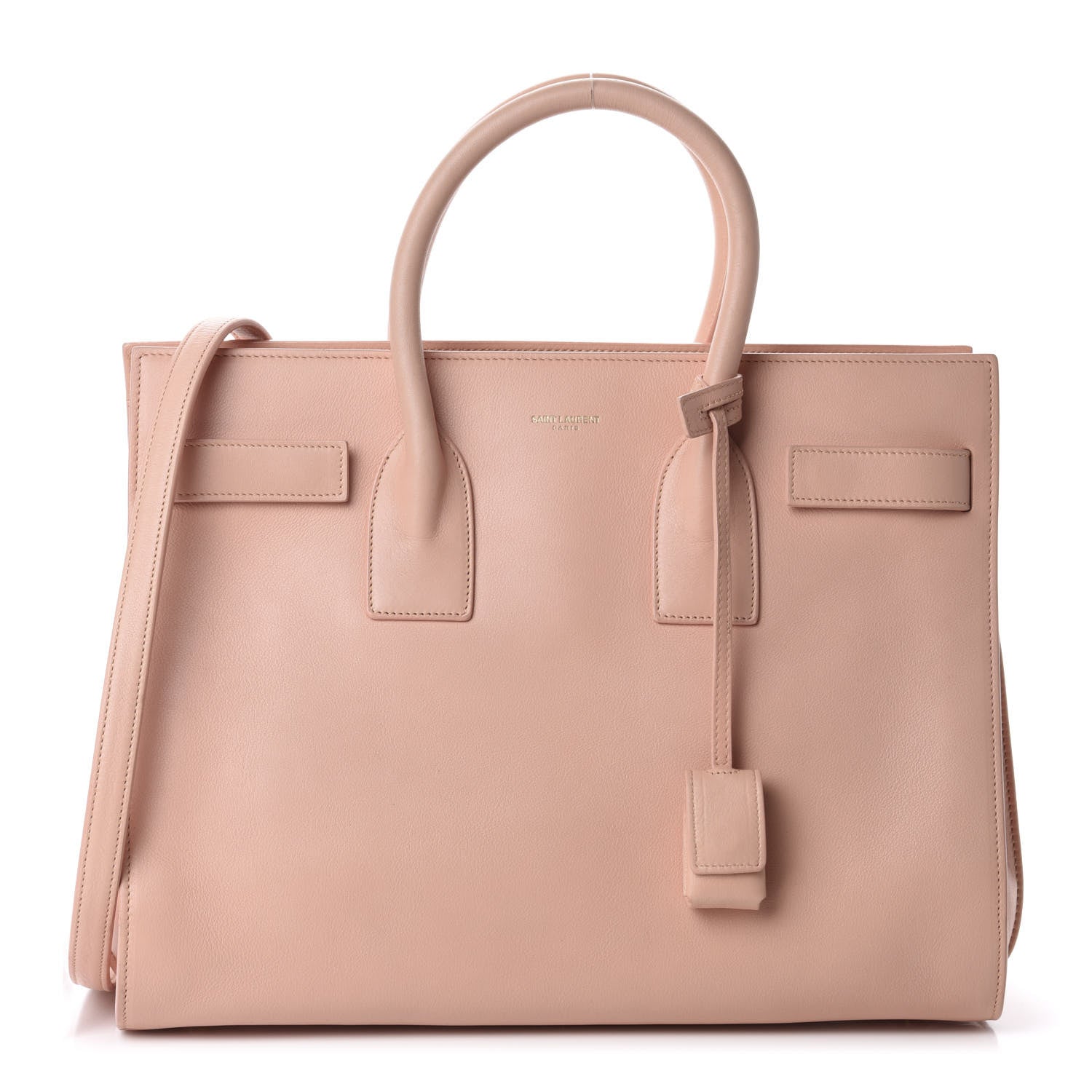 Saint Laurent Calfskin Small Sac De Jour Light Blush 1 of 10