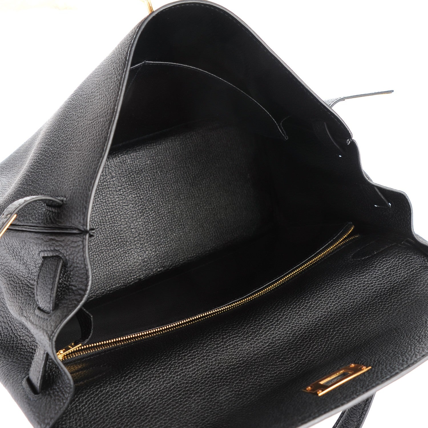 Hermes Togo Kelly Retourne 32 Black 7 of 27