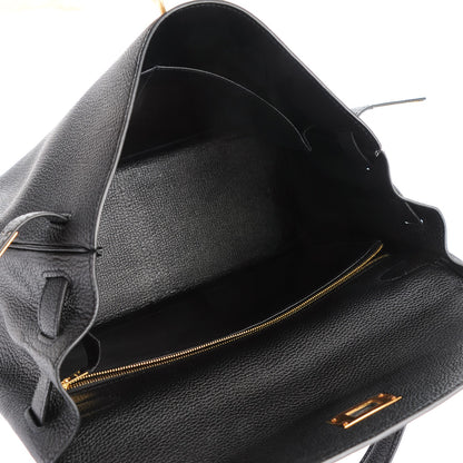 Hermes Togo Kelly Retourne 32 Black 7 of 27