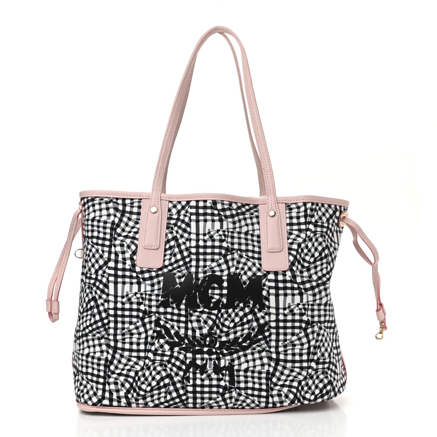 Visetos Medium Liz Reversible Shopper Tote Powder Pink