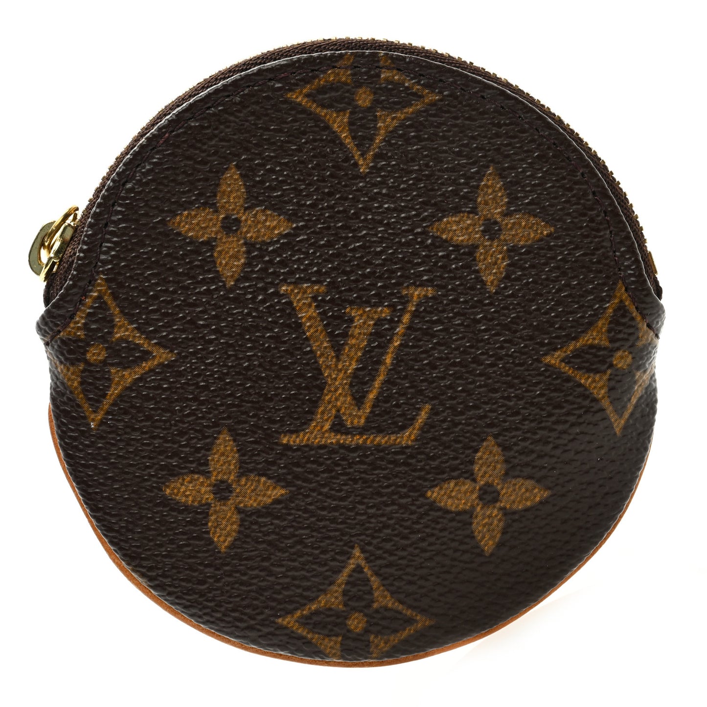 Monogram Round Coin Purse