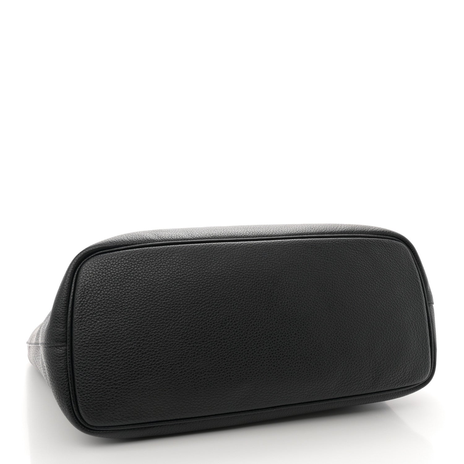 Salvatore Ferragamo Grainy Calfskin Medium Gancini Tote Black 5 of 14