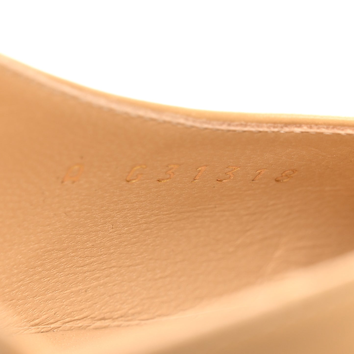 Goatskin Grosgrain Cap Toe CC Slingback Pumps 37 Beige Black