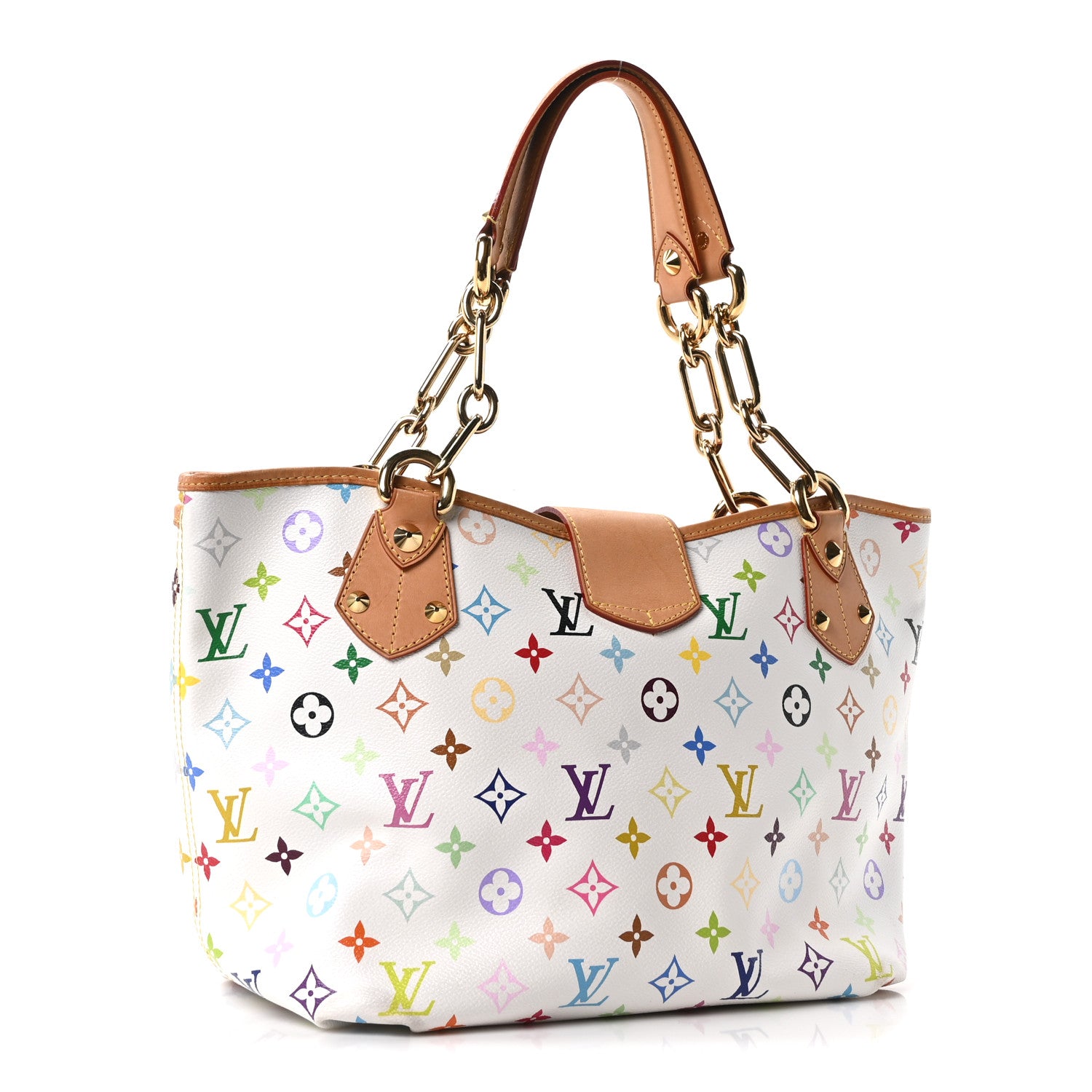 Louis Vuitton Monogram Multicolor Annie GM White 3 of 10