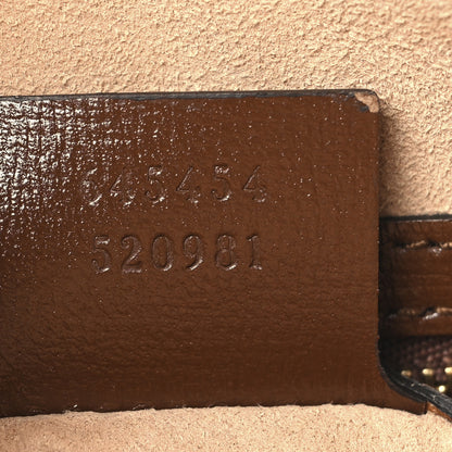 Gucci GG Supreme Monogram Small Horsebit 1955 Shoulder Bag Beige Brown Sugar 7 of 12