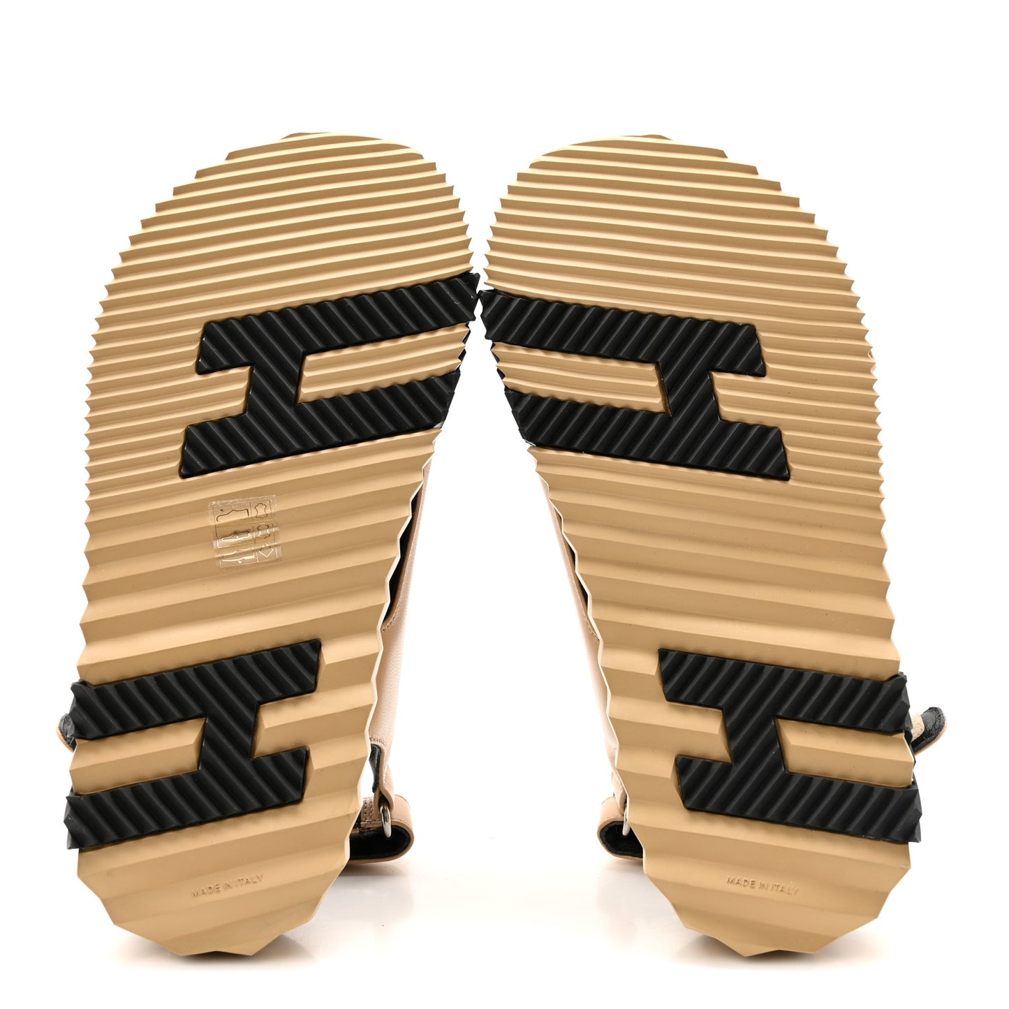 Lambskin Junior Womens Sandals 37.5 Beige Albinos