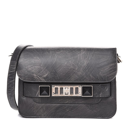 Proenza Schouler New Linosa Mini PS11 Classic Chalk Board Shoulder Bag Grey 1 of 9