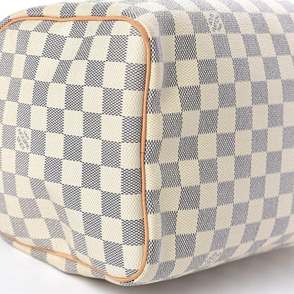 Louis Vuitton Damier Azur Speedy 30 5 of 15