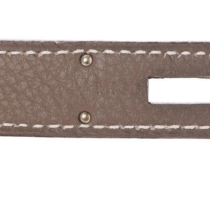 Hermes Togo Kelly Retourne 28 Etoupe 13 of 36