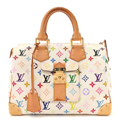 Louis Vuitton Monogram Multicolor Speedy 30 White 1 of 14