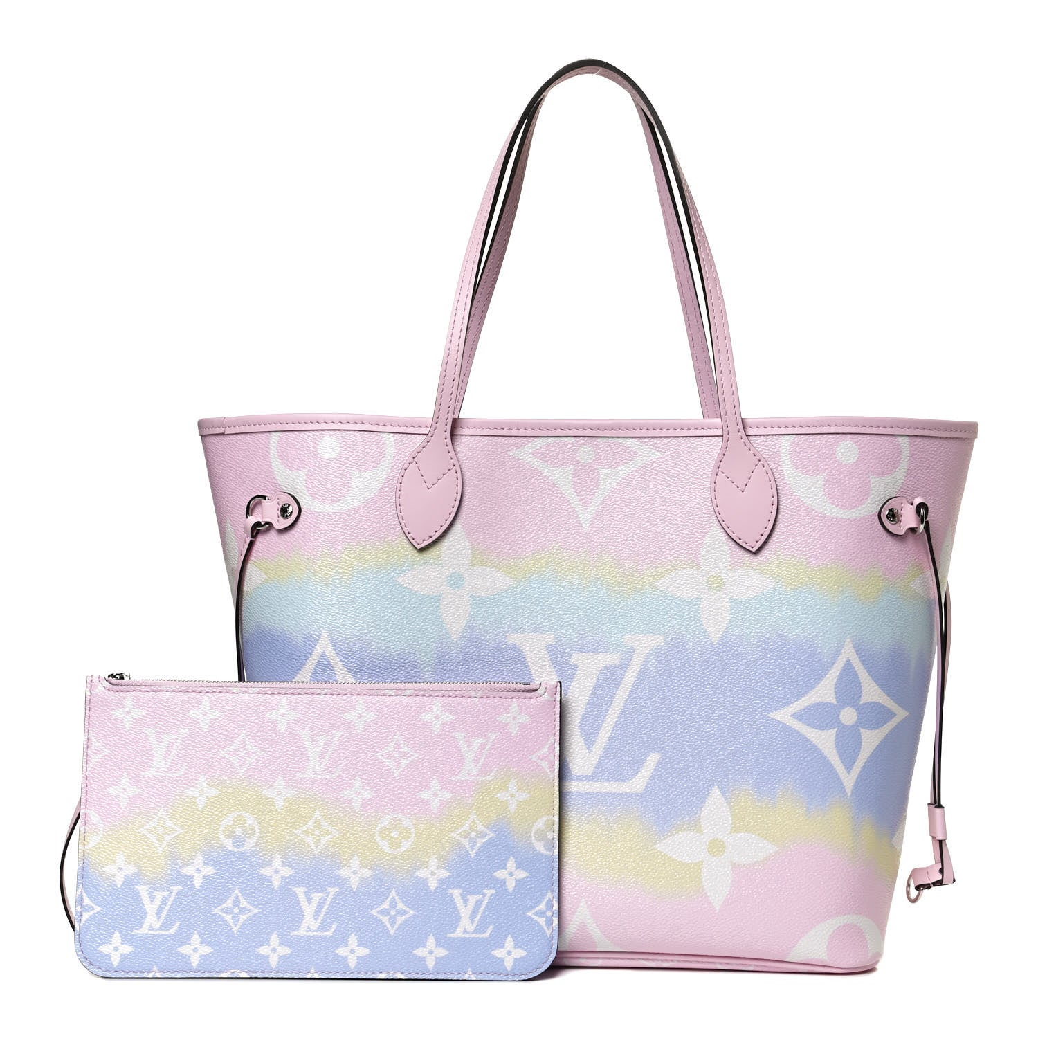 Louis Vuitton Monogram Escale Neverfull MM Pastel 1 of 12