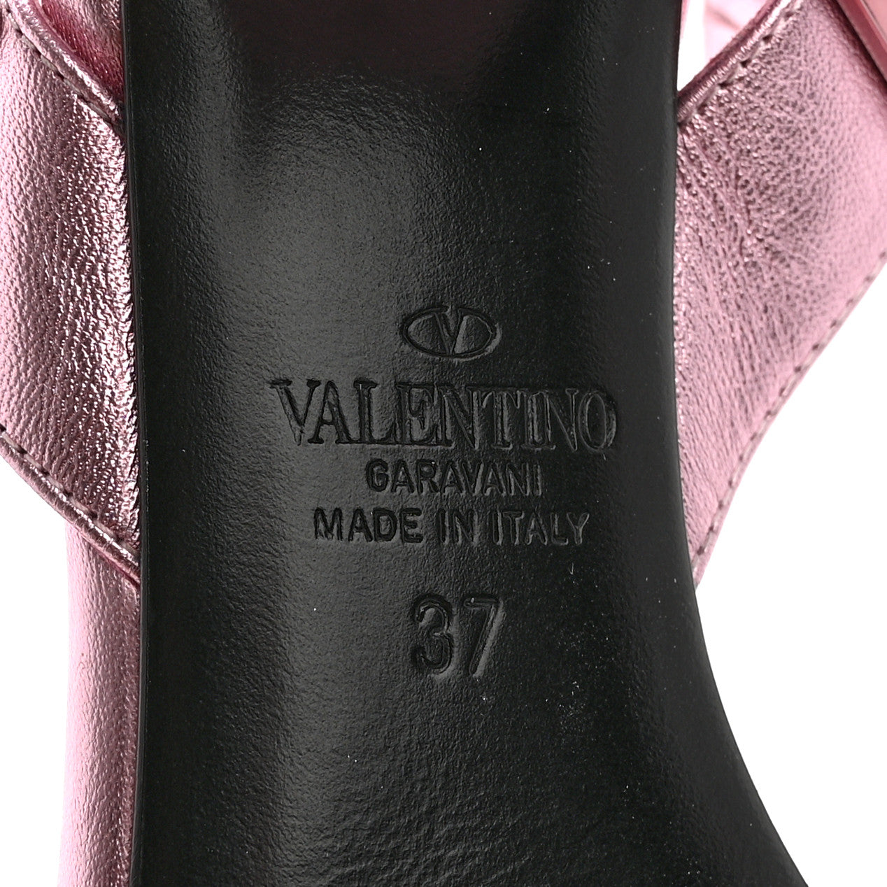 Valentino Garavani Metallic Nappa Roman Stud 60mm Sandals 37 Giacinto 6 of 12